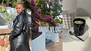 Weekly vlog | I’m in Capetown ! Let’s pack | new work | working out | going out & more !