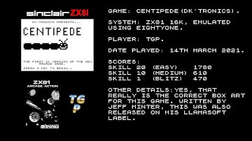 Centipede - DK
