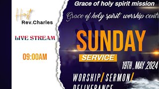 Sunday service 19-05-2024 (Tamil) By Grace of Holy Spirit Mission. Grace  of holy spirit mission