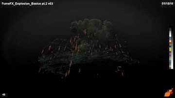 FumeFX Explosion Basics (A two part, 3.5h free tutorial)