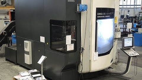DMG DMU85 Monoblock 5-Axis CNC Milling Machine 1/2