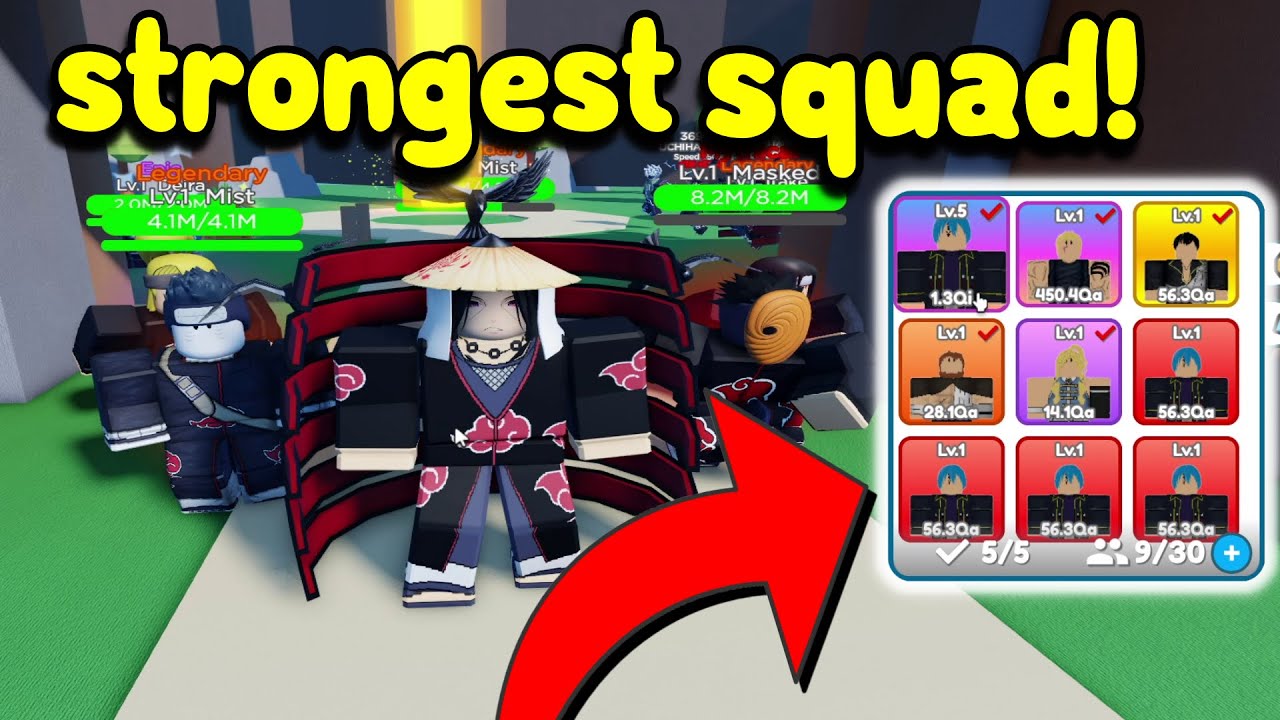 ALL NEW *SECRET* CODES in STRONGEST ANIME SQUAD SIMULATOR CODES! ROBLOX -  YouTube