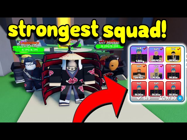 The Strongest Anime Squad Codes are introduced on the strongest Anime Squads  - Game News 24