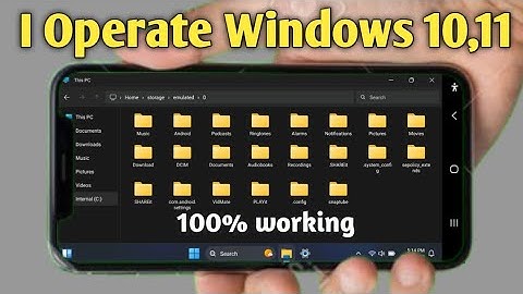 How to Install Windows 10, 11 on Android Phone | Run EXE Applications on Android