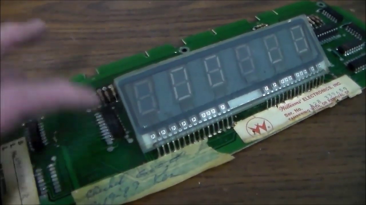 Brand New DIS240 Dual 16 Digit Display for Williams Sys 11 pinball machines Brand New DIS240 Dual 16 Digit Display for Williams Sys 11 pinball machines