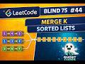 Crack Merge K Sorted Lists in 12 mins 🔥 (Heap + Optimal Solution)