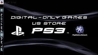 PS3 50+ DIGITAL-ONLY GAMES US STORE IN 2024 - PS3 YF14