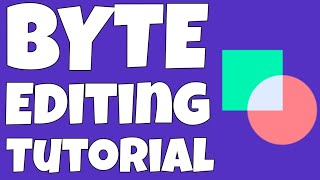 How To Edit Byte Videos - Editing Byte Videos Tutorial screenshot 5