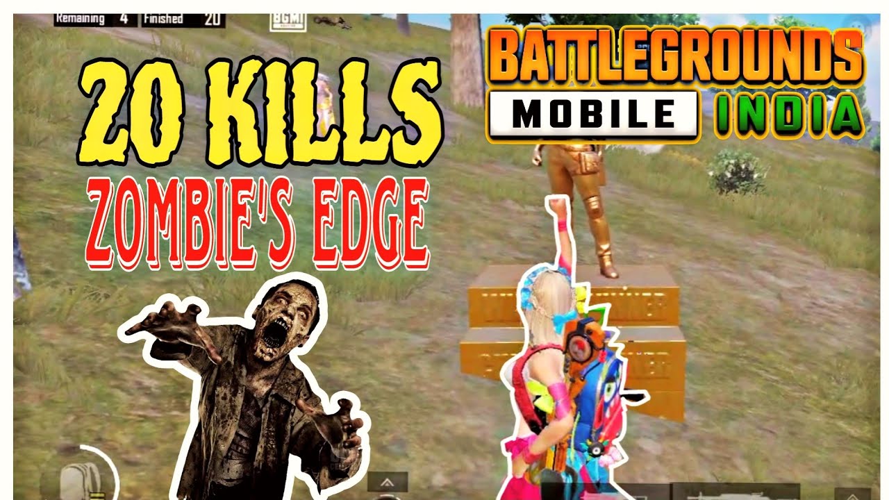 I GOT 20 KILLS IN ERANGEL ZOMBIE'S EDGE RANKED MATCH || BGMI(5) - YouTube