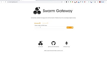 How to upload your website to Swarm with one click