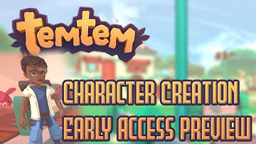 Temtem Character Creation