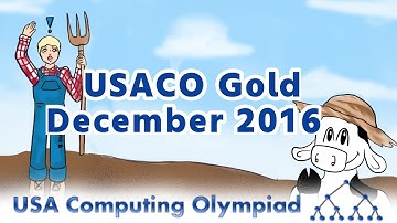 USACO 2016 Gold December Q2: Cow Checklist