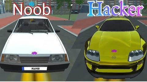 Noob🙂 vs Pro😎 vs Hacker😈 - Car Simulator 2 - Gameplay