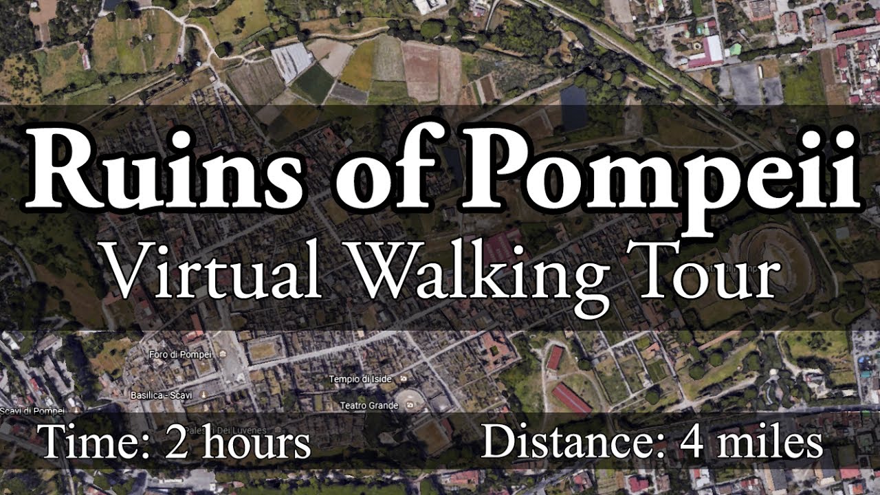 Ruins Of Pompeii Walking Tour With Music Youtube