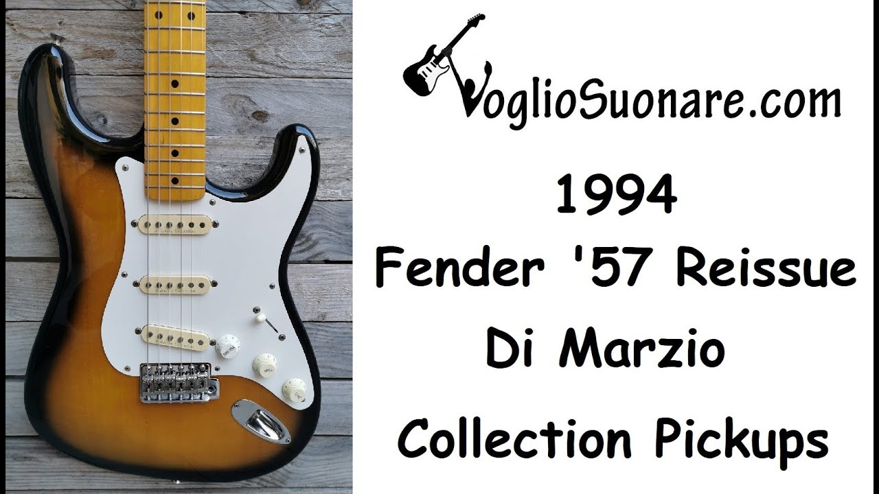 1994 Fender Japan Stratocaster '57 Reissue 2 TS Di Marzio