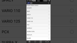 Cara Penggunaan Scanner Motor Honda (Versi Android koneksi Bluetooth)