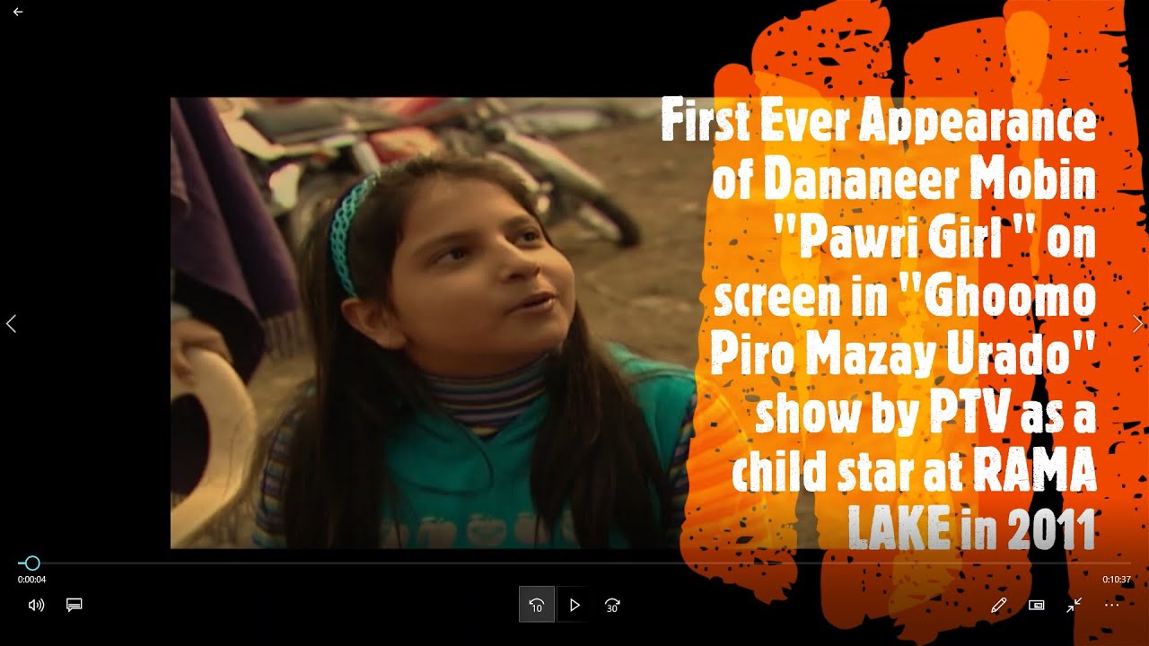 Pawri Girl Dananeer Mubee First appearance on screen in 2011 