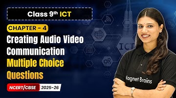 Chapter 4 18   Multiple Choice Questions   Creating Audio Video Communication Class 9th Information