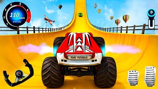 My Monster Truck Never Loses On This Impossible Mega Ramp Racing Track! screenshot 4