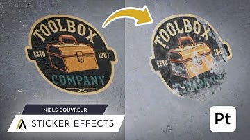 Create Realistic Sticker Effects: Substance Painter Step-By-Step Tutorial