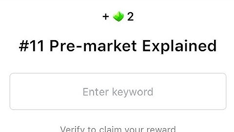 #11 Pre-market Explained | SEED