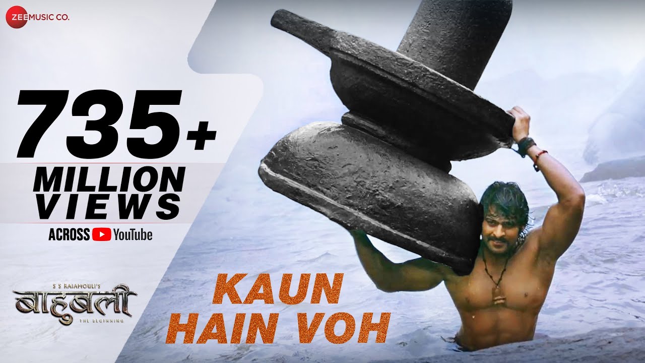 Kaun Hain Voh - Full Video | Baahubali - The  Beginning | Kailash Kher & Mounima | Prabhas