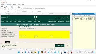 How to scrape Review Details from thebodyshop website using Webharvy