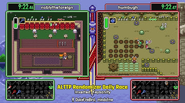 Inverted Keysanity Apr 30 2020. ALTTP Randomizer Daily Race.