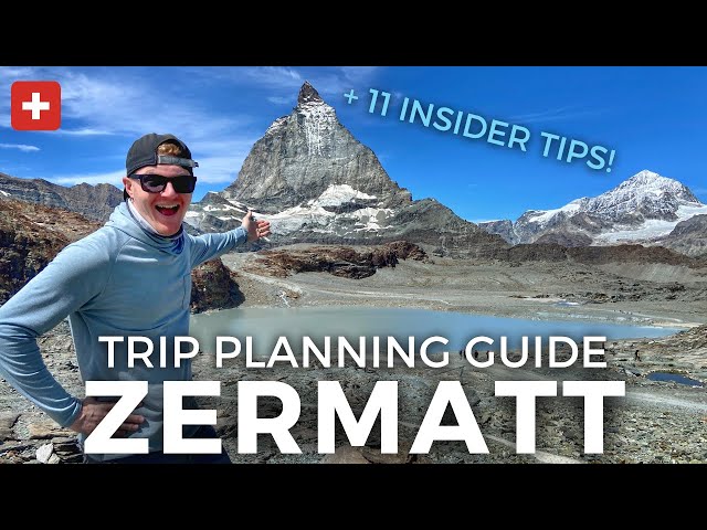 Travel vlog - ZERMATT, SWITZERLAND Travel Guide | 11 Insider Tips + Things To Know Before You Go