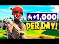 How To Get 1,000 Arena Points Per Day! (REACH CHAMPS FAST!) - Fortnite Tips & Tricks