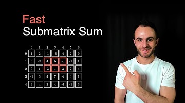 2D Prefix Sum and Submatrix Sum Queries