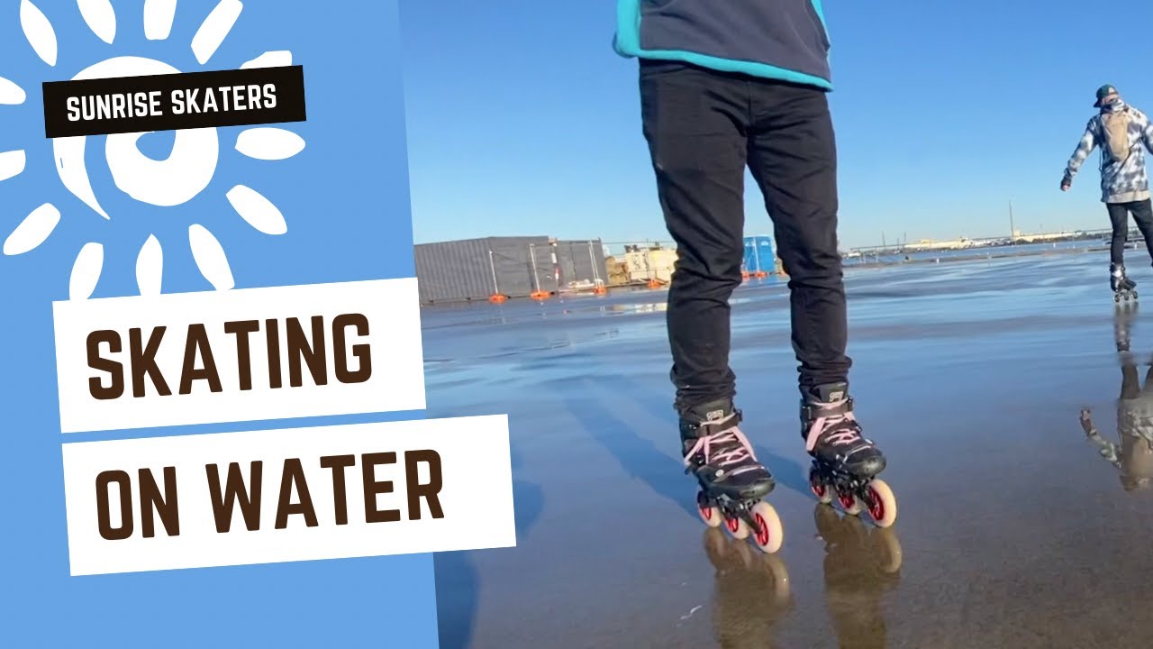 Skating on water! YouTube