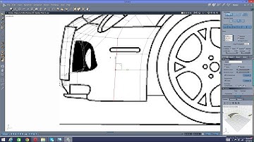 Carrara Car Modeling Tutorial Part 4