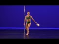 2022 PSO Triangle Artistic Pole Champion, Suzanne Michelle
