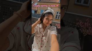 Sun kissed 💋 #shorts #spring #vibes #denmark #sunnyday #home #relaxing