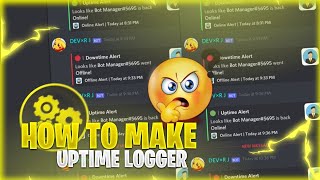 How To Make Uptimer Discord Bot | Host Your Bots For Free #Replit