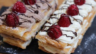 Mille-feuille! The French pastry is delicious!