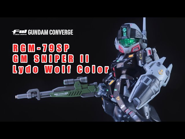 ガンダムコンバージ リペイント】1年戦争 連邦軍のエース機！！リド