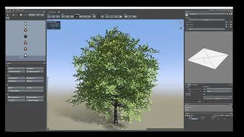 SpeedTree - Tutorial - How to create Low Poly Game Ready Plane Trees