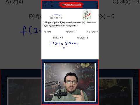 fonksiyonlar #fonksiyonlar #tytmatematik