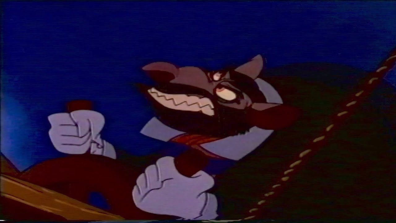 Basil The Great Mouse Detective: Saving Olivia (1986) (VHS Capture)