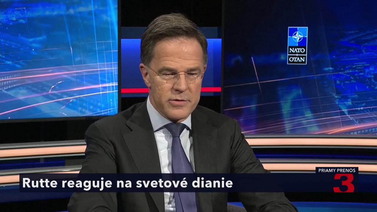 Vyjadrenie generálneho tajomníka NATO Marka Rutteho