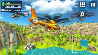 Helicopter Simulator Rescue game - Android Gameplay #7 screenshot 5