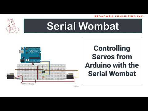 Adding I2C based Servo Control Lines to your Arduino Project with the Serial Wombat 4B Chip