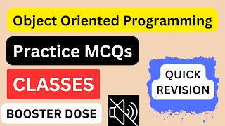 CLASS | OOP Practice MCQs | BPSC TRE COMPUTER SCIENCE
