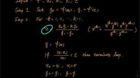 Lecture 03 - Gradient method (Part A)