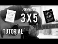 John Mayer - 3X5 Guitar cover + Chords