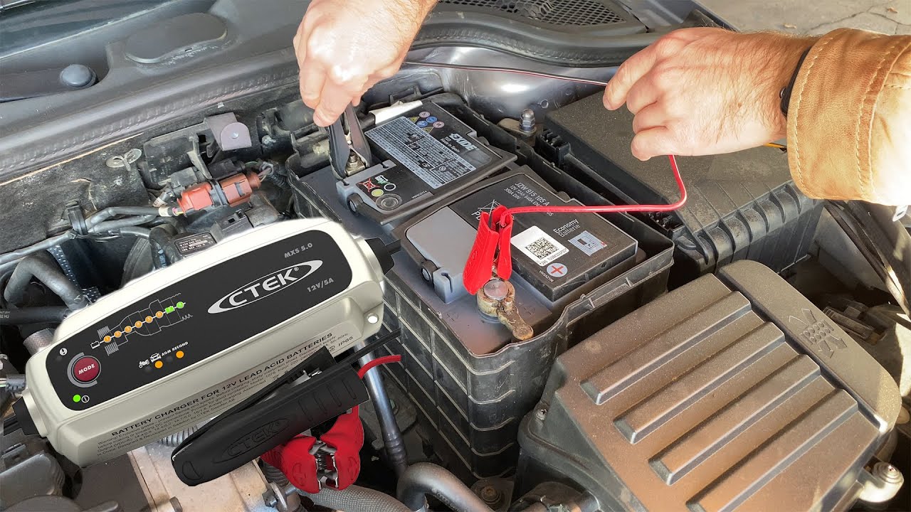 CTEK MXS 5.0 Batterieladegerät Ladegerät Auto Und Motorrad - unboxing und  anschließen ⚡️ 