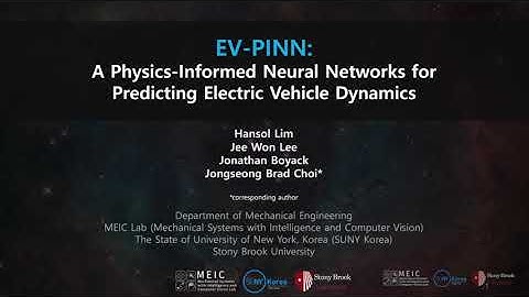 EV-PINN: Physics Informed Neural Networks for Predicting Electric Vehicle Dynamics