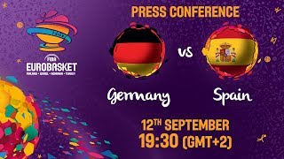 Germany v Spain - Press Conference